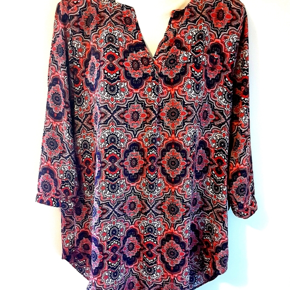 Sami & Jo Bohemian High Low Tunic Size Medium Nwot - Picture 4 of 12